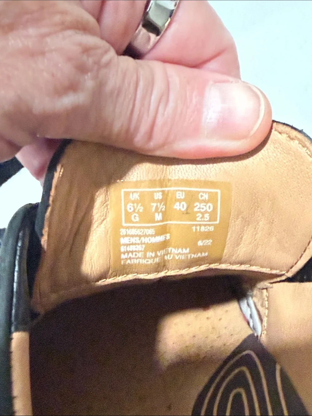 Clarks Black Men’s Leather Shoes